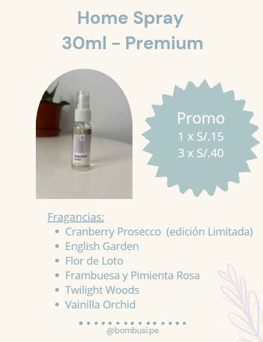 30ml Home spray - Premium
