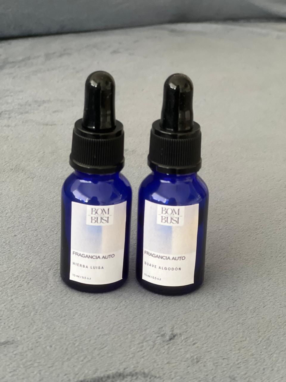 Pack x 2 goteros de 15ml para clip para auto