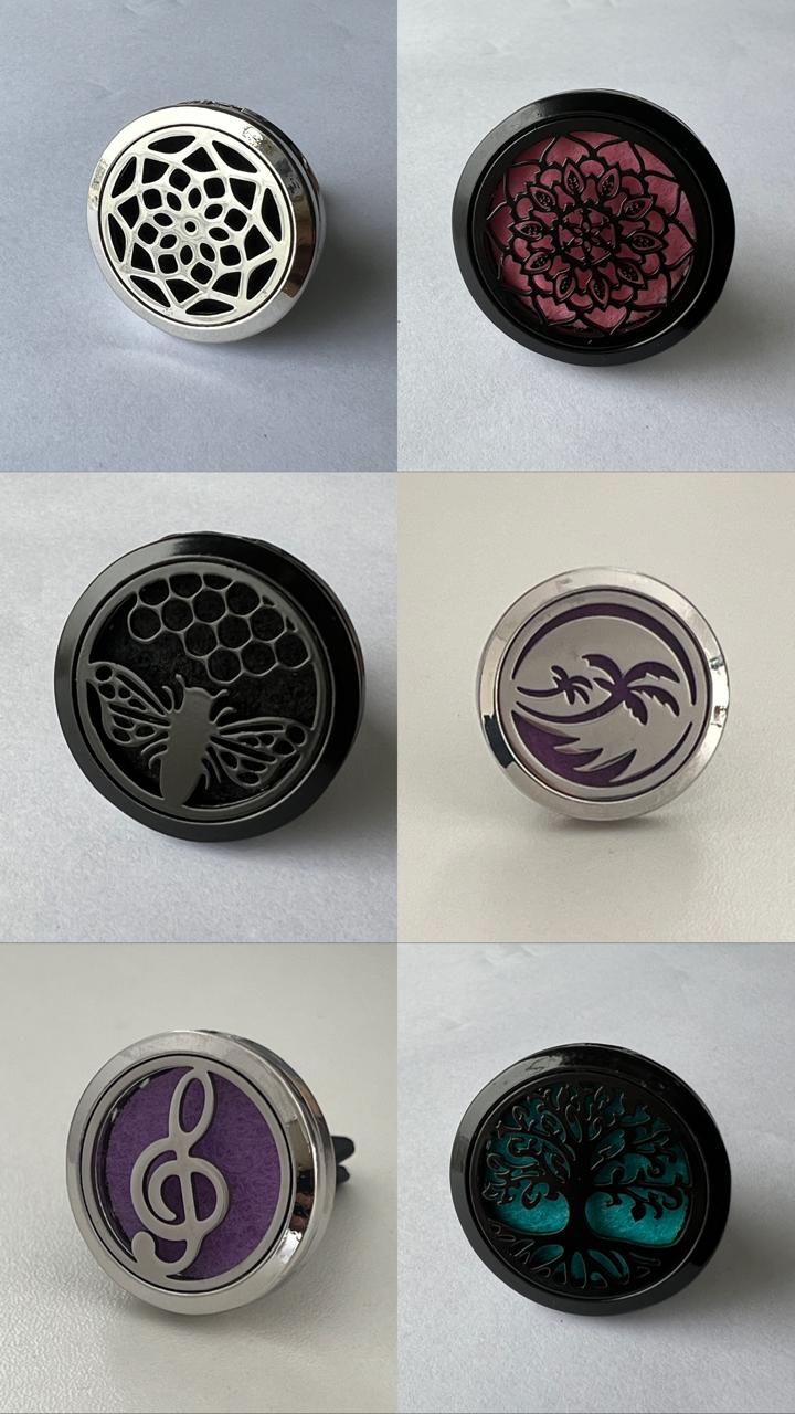 Clip aromatizador para auto (varios modelos)